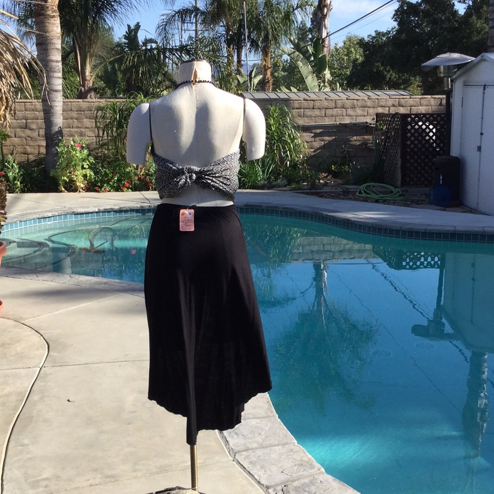 High Low SKIRT BLACK S-M-L-